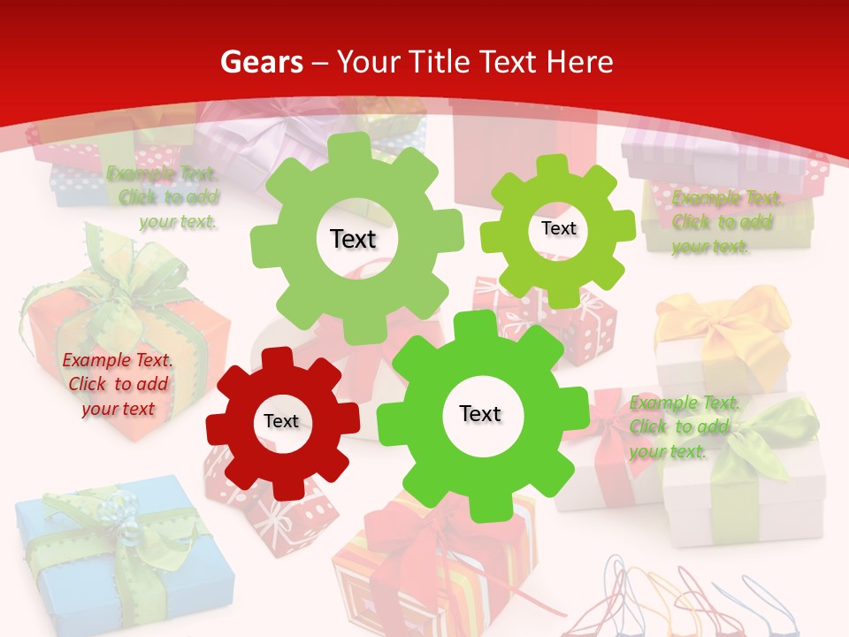 Background Color Holiday PowerPoint Template