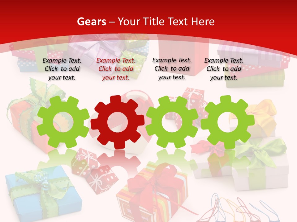 Background Color Holiday PowerPoint Template