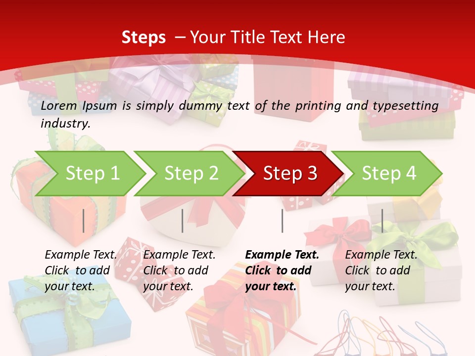 Background Color Holiday PowerPoint Template
