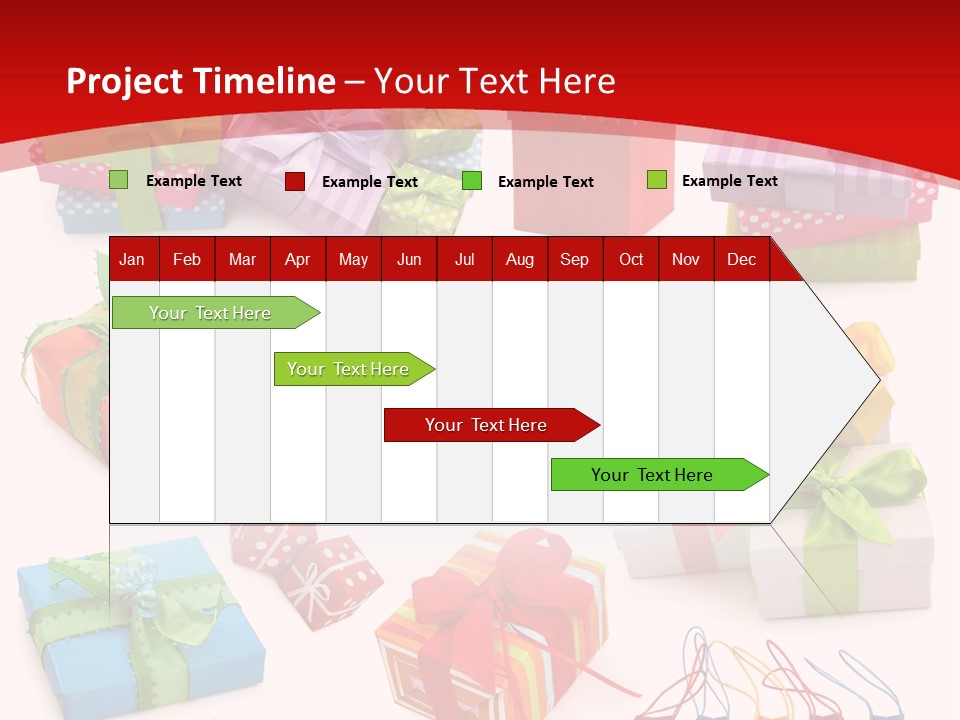 Background Color Holiday PowerPoint Template