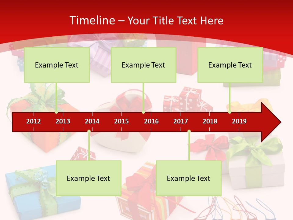 Background Color Holiday PowerPoint Template
