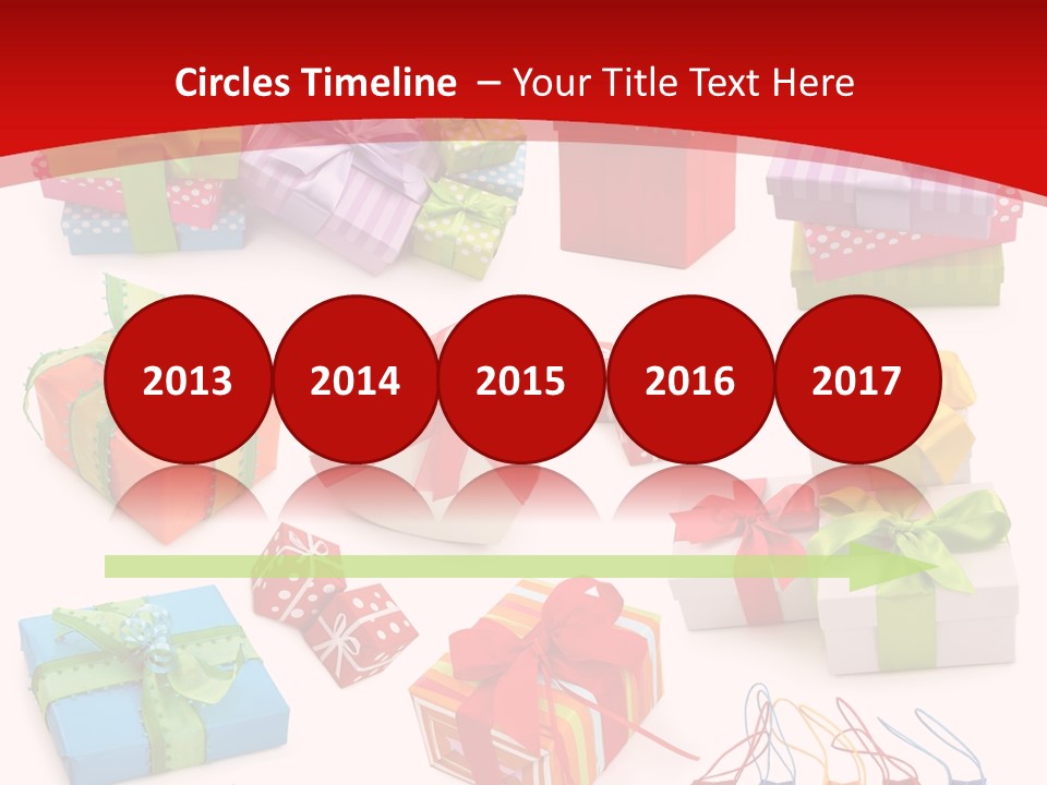Background Color Holiday PowerPoint Template