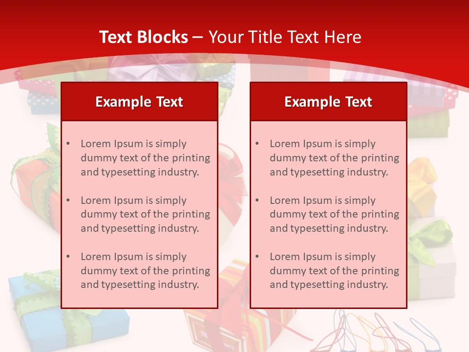 Background Color Holiday PowerPoint Template