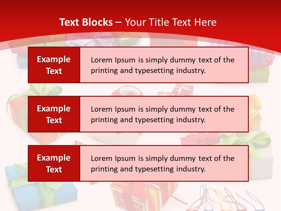 Background Color Holiday PowerPoint Template