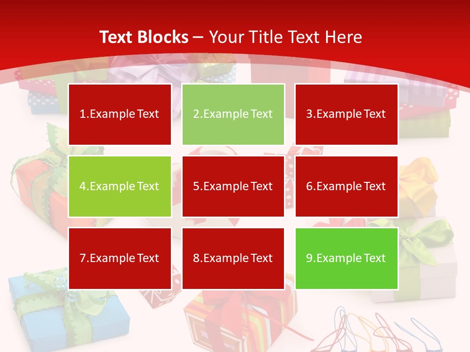 Background Color Holiday PowerPoint Template