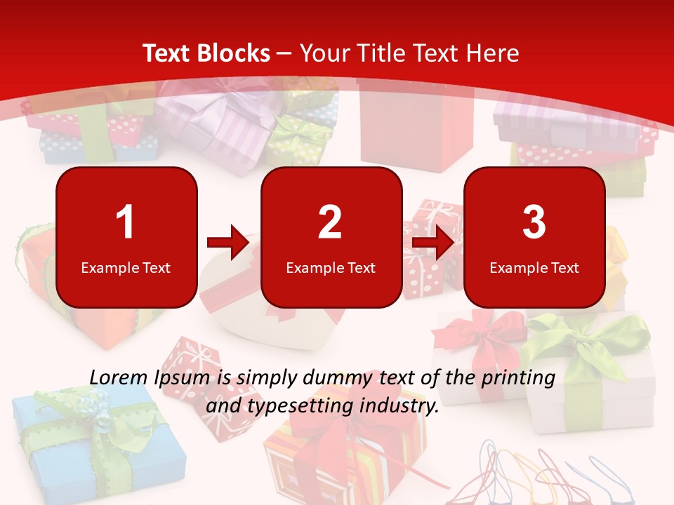 Background Color Holiday PowerPoint Template