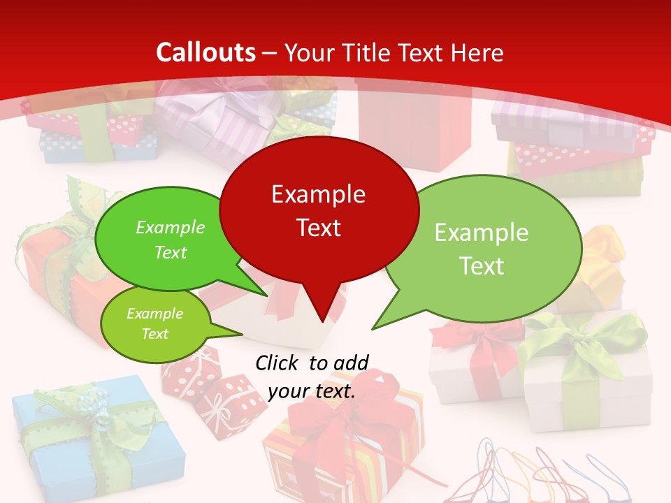 Background Color Holiday PowerPoint Template