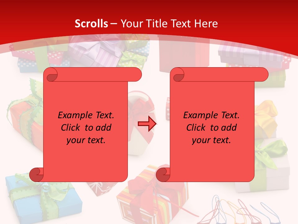 Background Color Holiday PowerPoint Template