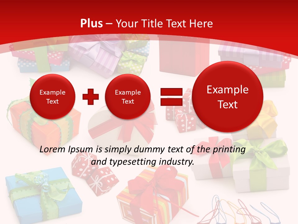 Background Color Holiday PowerPoint Template