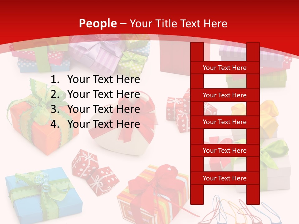 Background Color Holiday PowerPoint Template