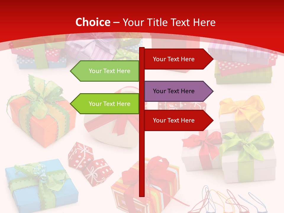 Background Color Holiday PowerPoint Template