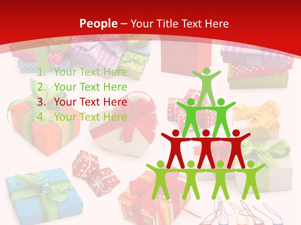 Background Color Holiday PowerPoint Template