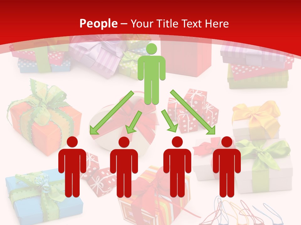 Background Color Holiday PowerPoint Template
