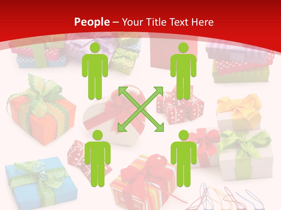 Background Color Holiday PowerPoint Template