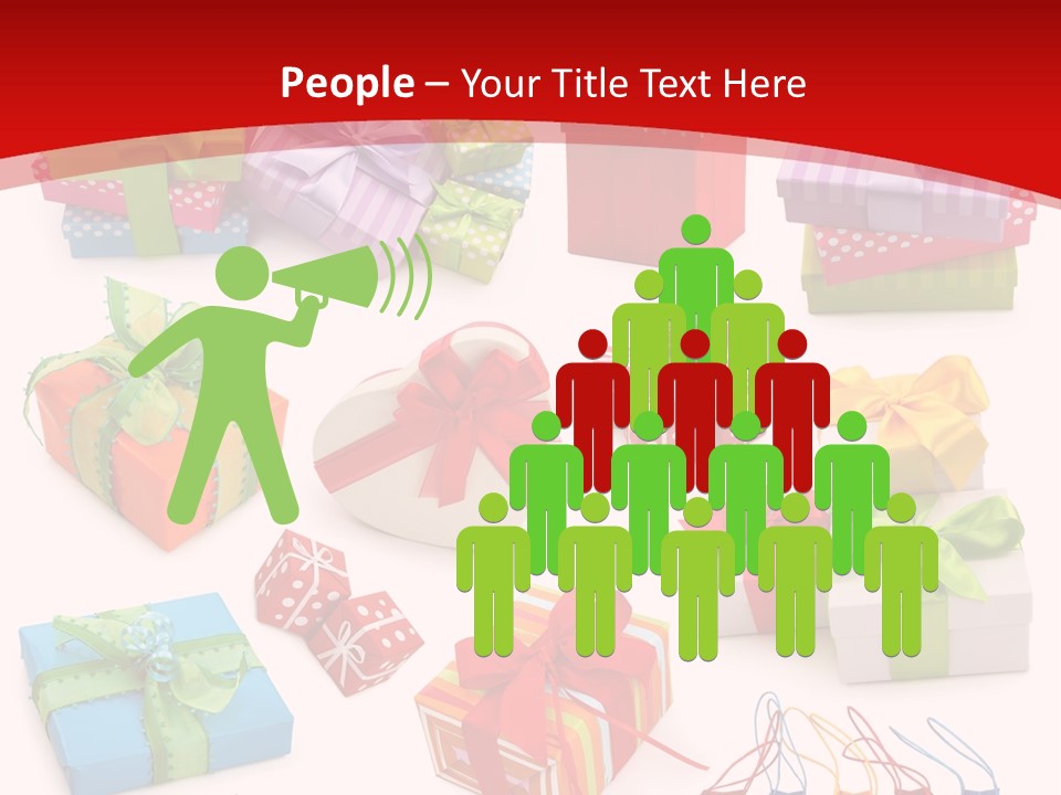 Background Color Holiday PowerPoint Template