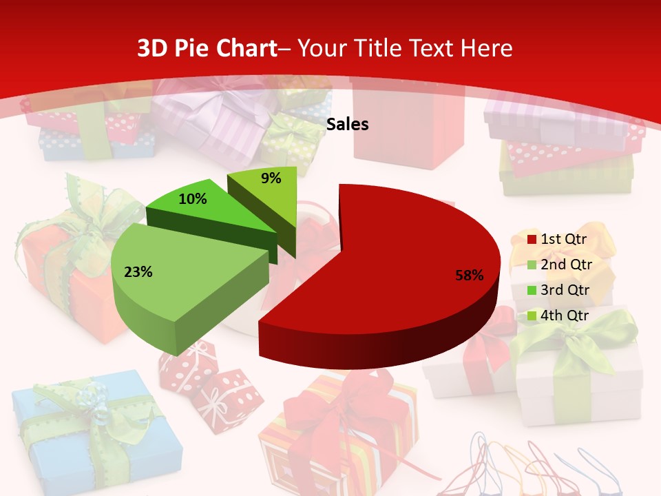 Background Color Holiday PowerPoint Template