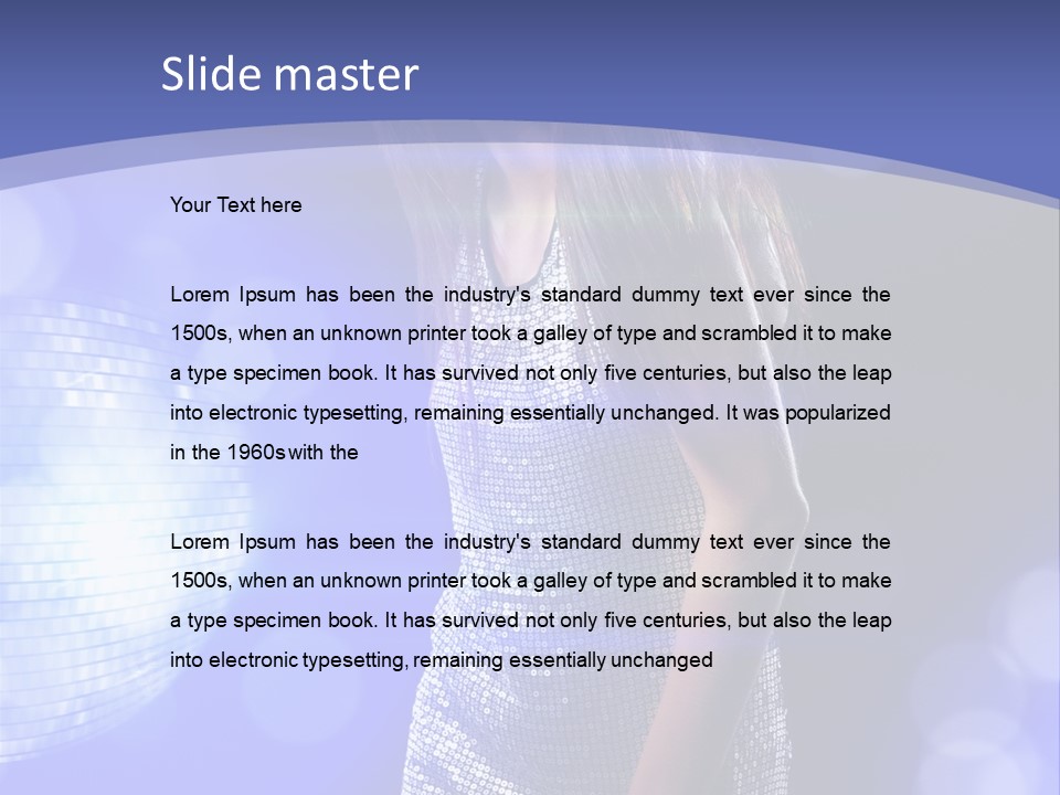 Women Music PowerPoint Template