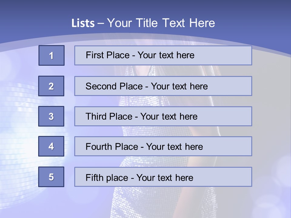 Women Music PowerPoint Template