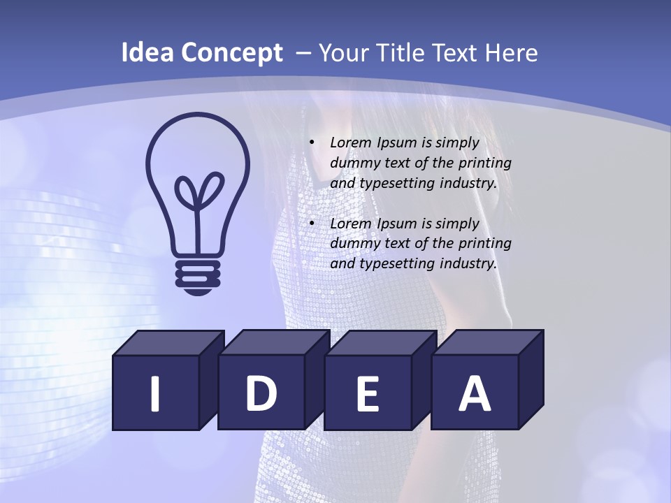 Women Music PowerPoint Template