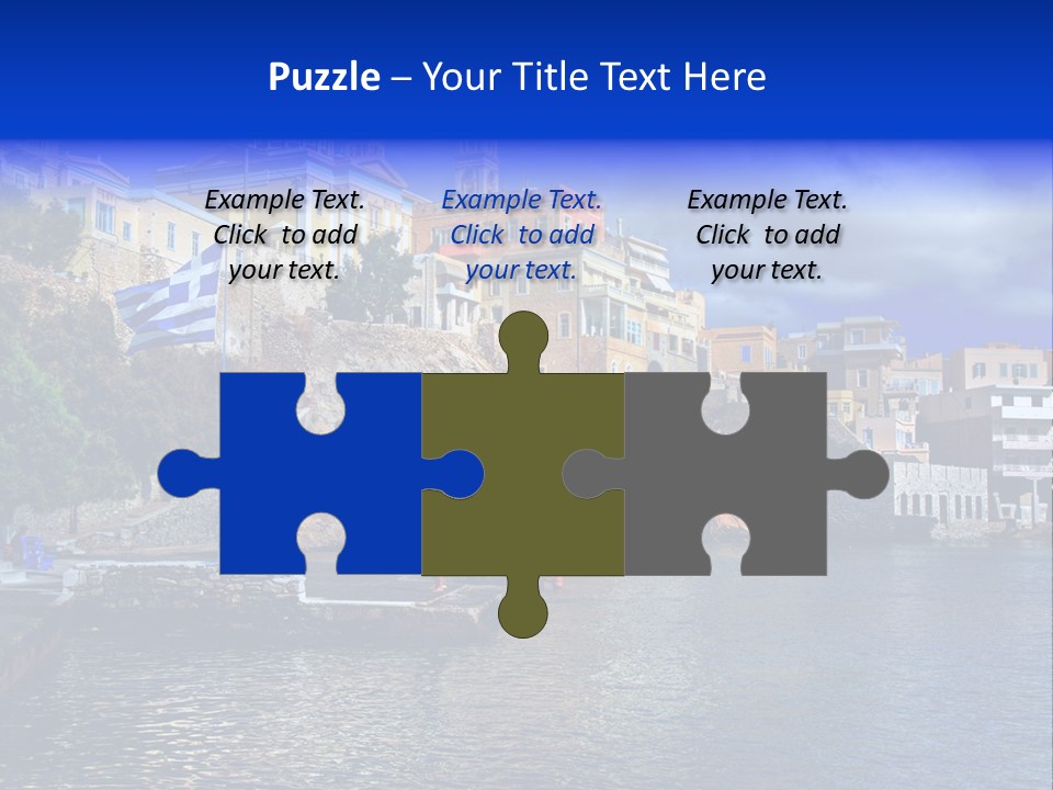 Beautiful Greece PowerPoint Template