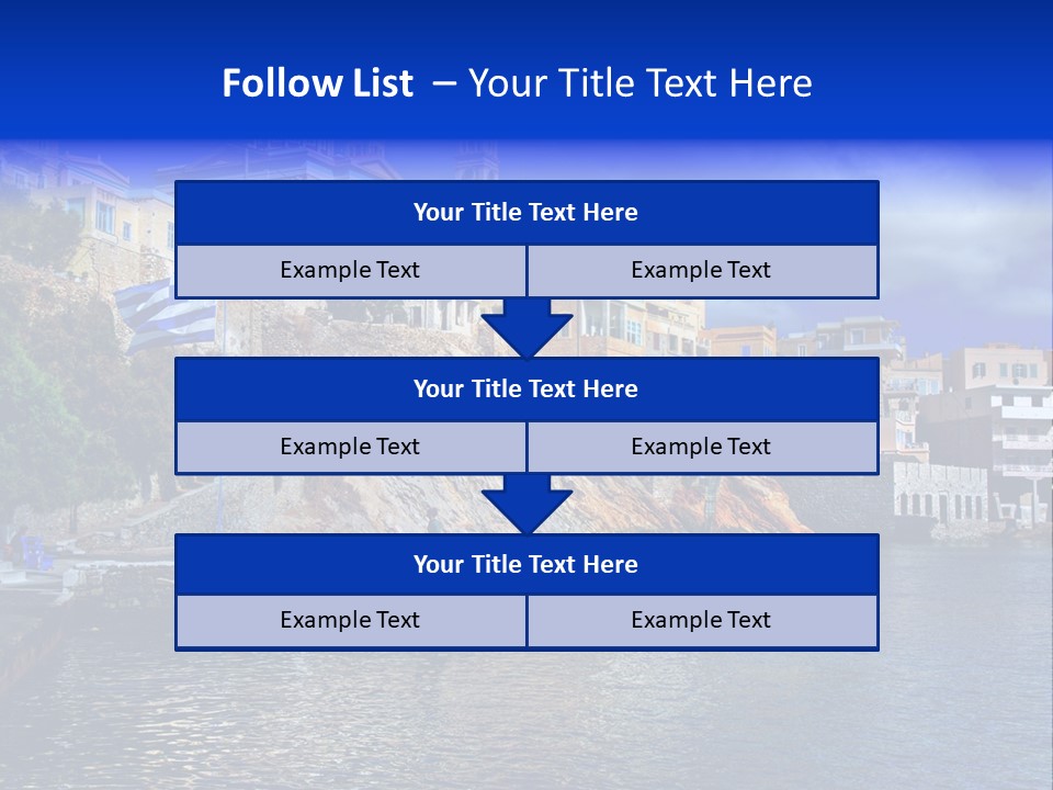 Beautiful Greece PowerPoint Template