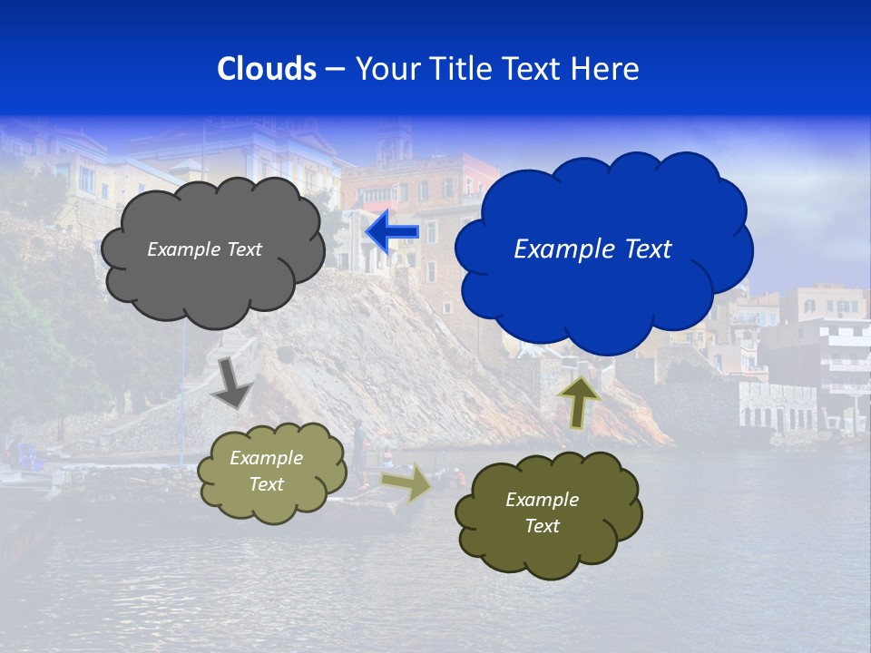 Beautiful Greece PowerPoint Template
