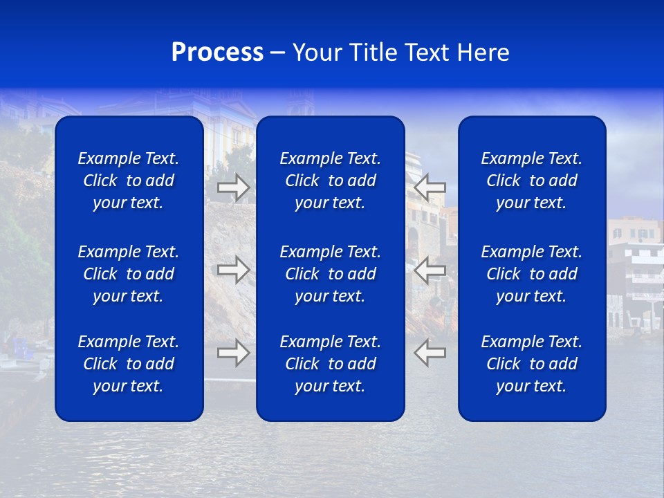 Beautiful Greece PowerPoint Template