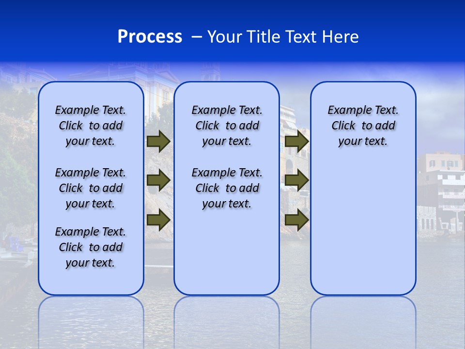 Beautiful Greece PowerPoint Template