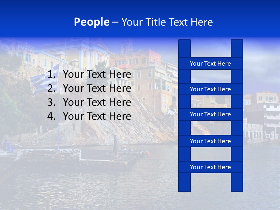 Beautiful Greece PowerPoint Template