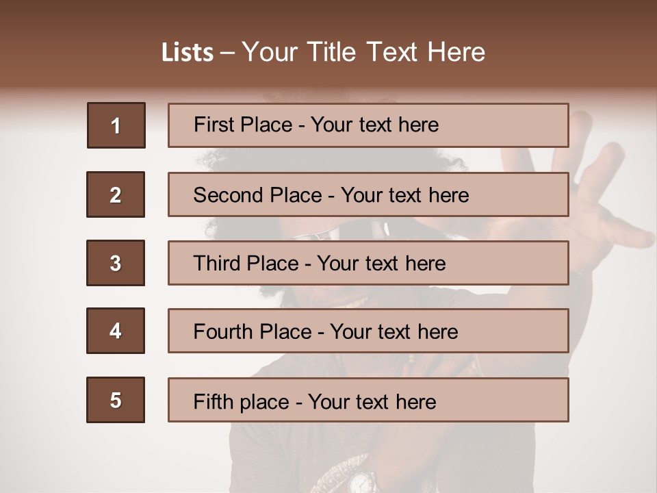Urban Hip Hands PowerPoint Template
