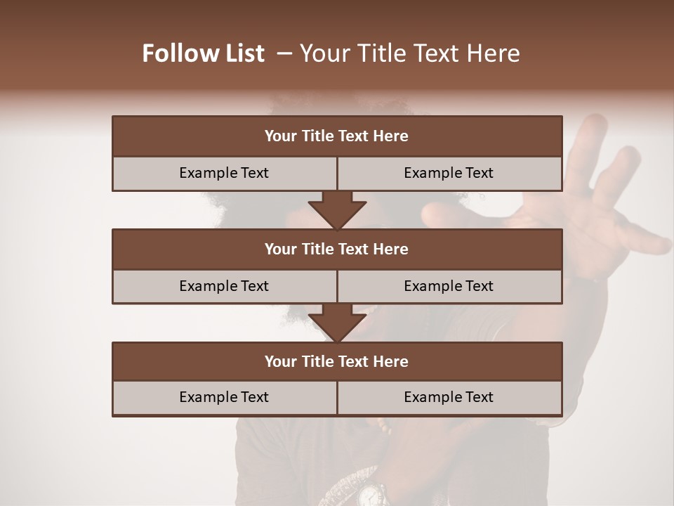 Urban Hip Hands PowerPoint Template