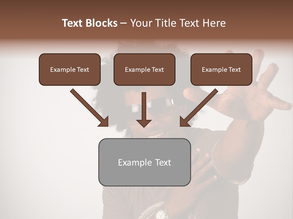 Urban Hip Hands PowerPoint Template