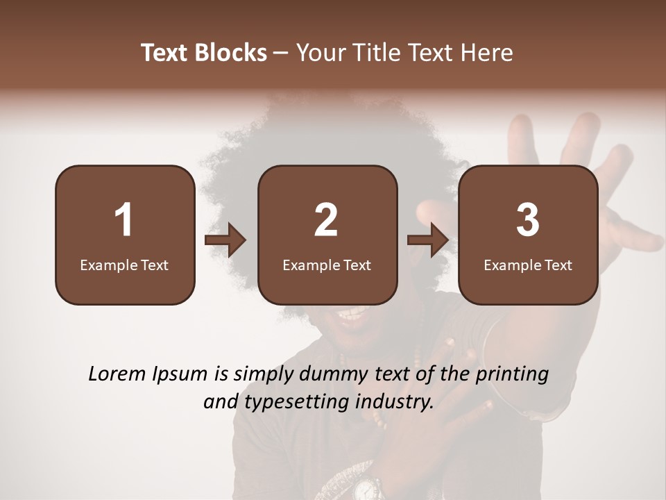 Urban Hip Hands PowerPoint Template