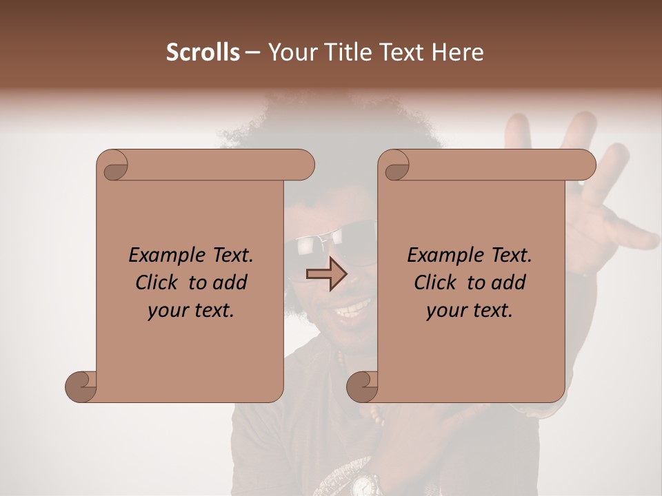 Urban Hip Hands PowerPoint Template