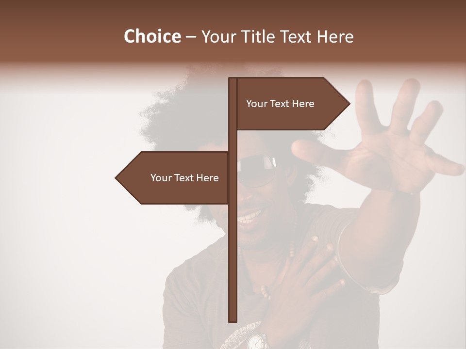 Urban Hip Hands PowerPoint Template