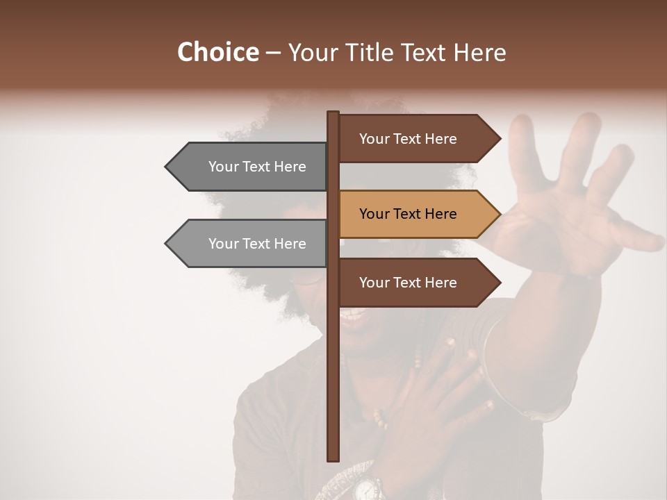 Urban Hip Hands PowerPoint Template