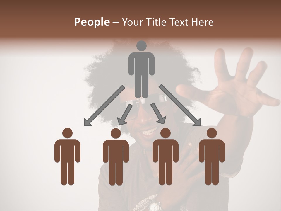 Urban Hip Hands PowerPoint Template