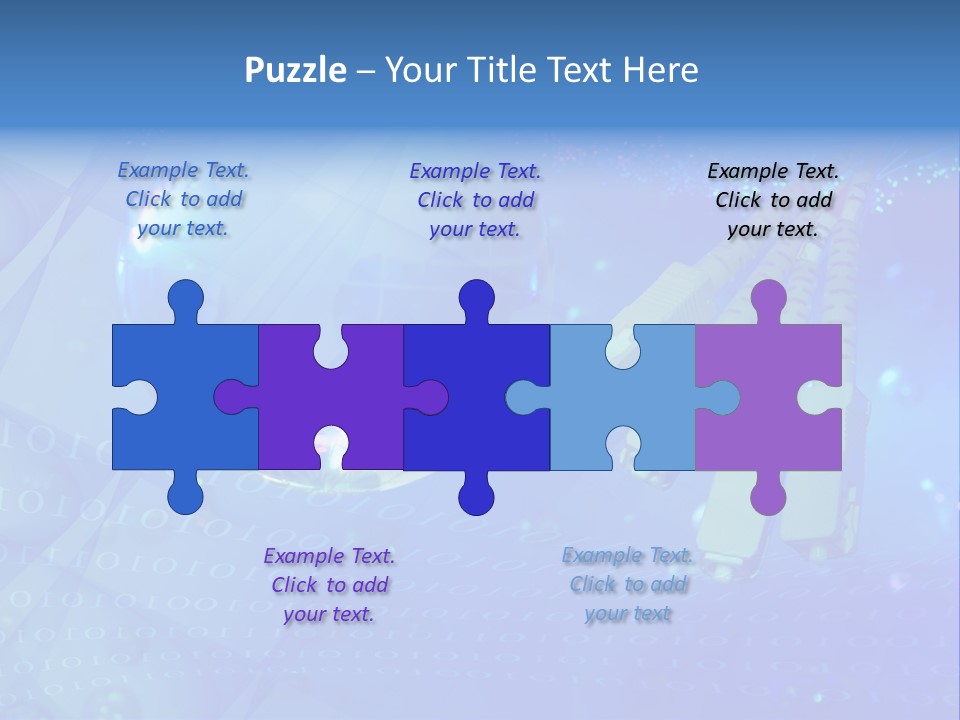 Communicate Optic Networking PowerPoint Template