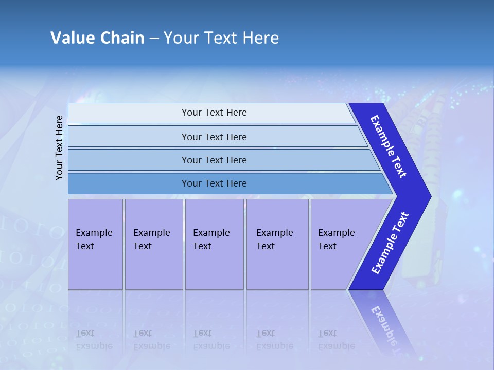Communicate Optic Networking PowerPoint Template