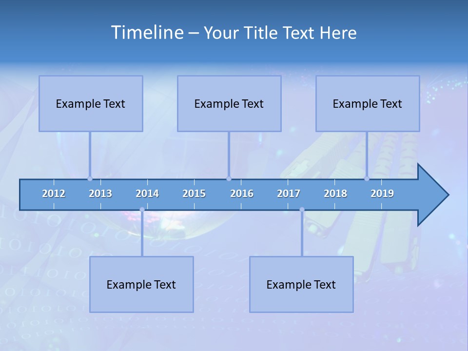 Communicate Optic Networking PowerPoint Template