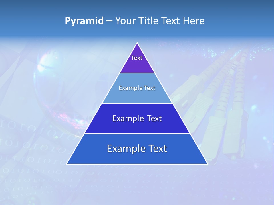 Communicate Optic Networking PowerPoint Template