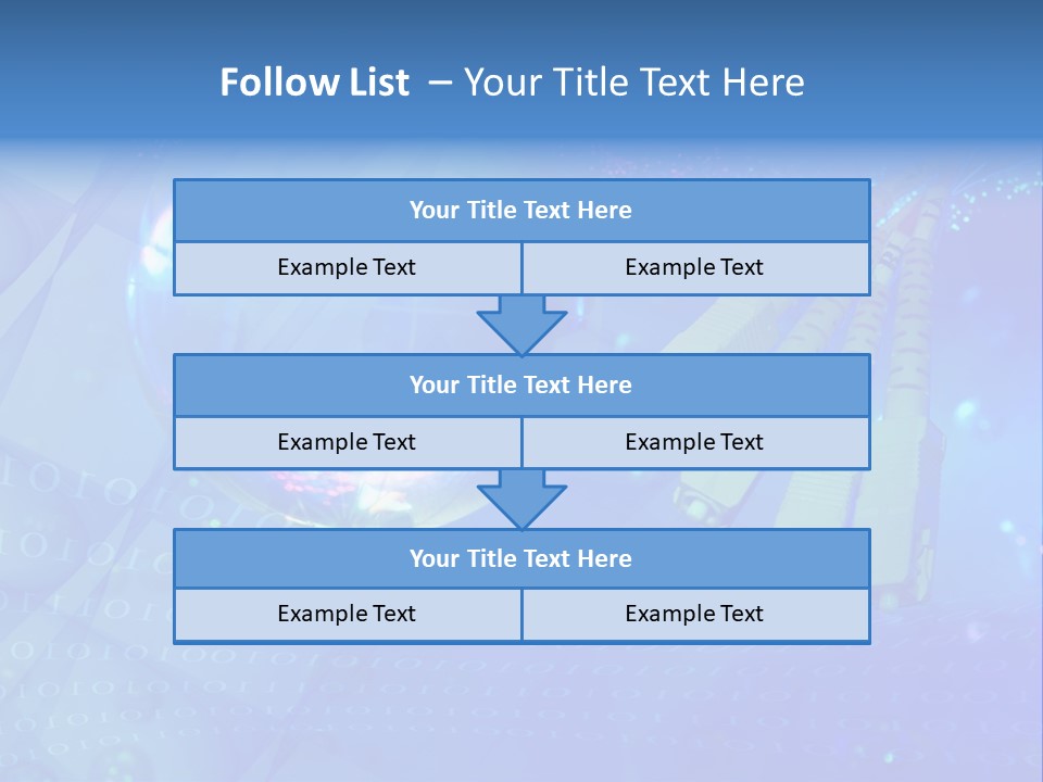 Communicate Optic Networking PowerPoint Template
