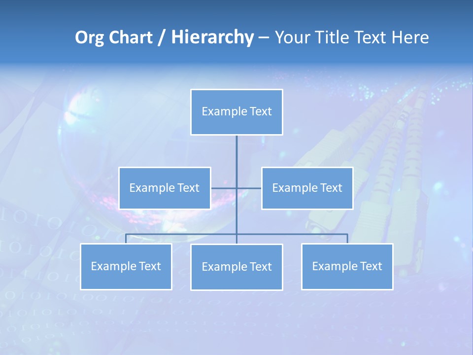 Communicate Optic Networking PowerPoint Template