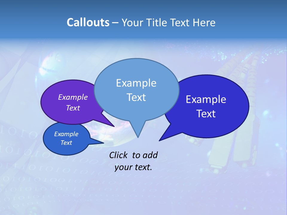 Communicate Optic Networking PowerPoint Template
