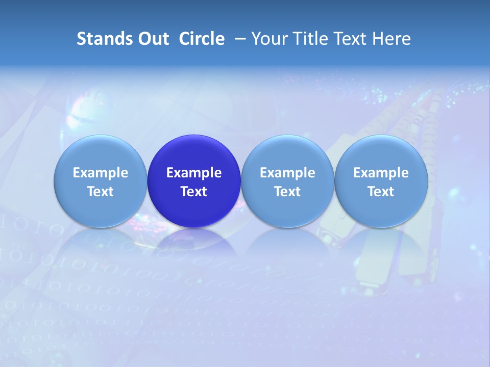 Communicate Optic Networking PowerPoint Template