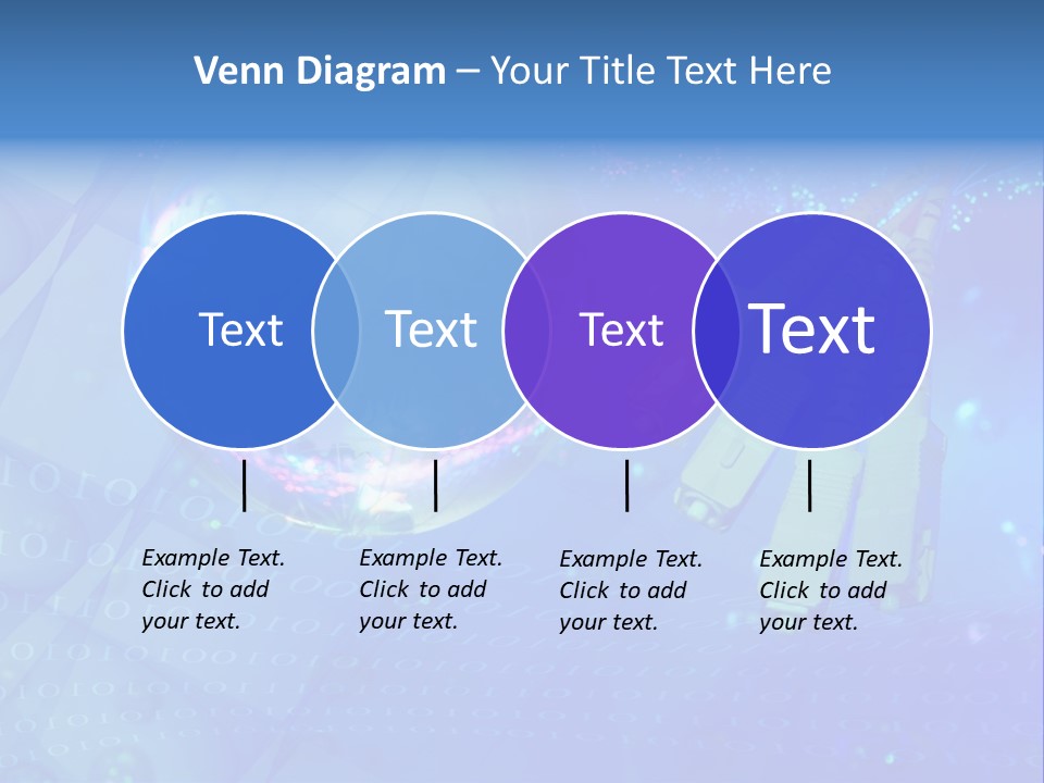 Communicate Optic Networking PowerPoint Template