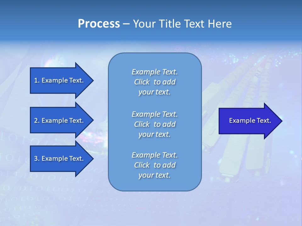 Communicate Optic Networking PowerPoint Template
