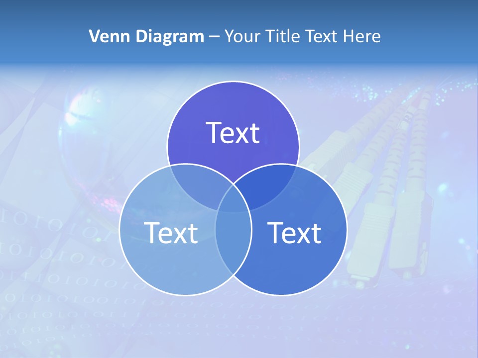 Communicate Optic Networking PowerPoint Template