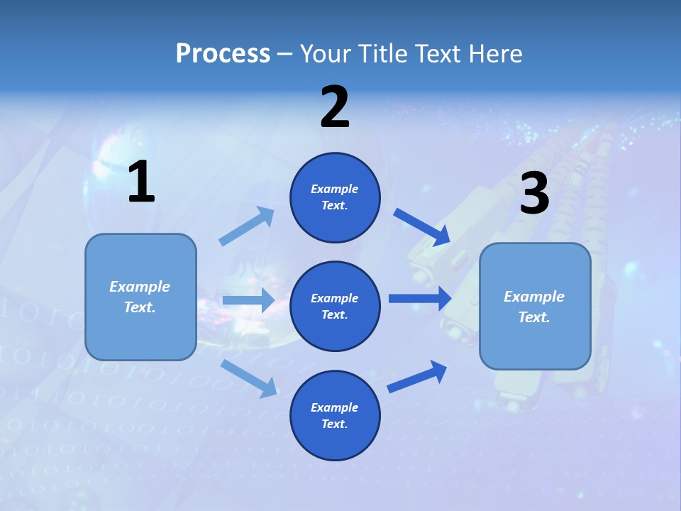 Communicate Optic Networking PowerPoint Template
