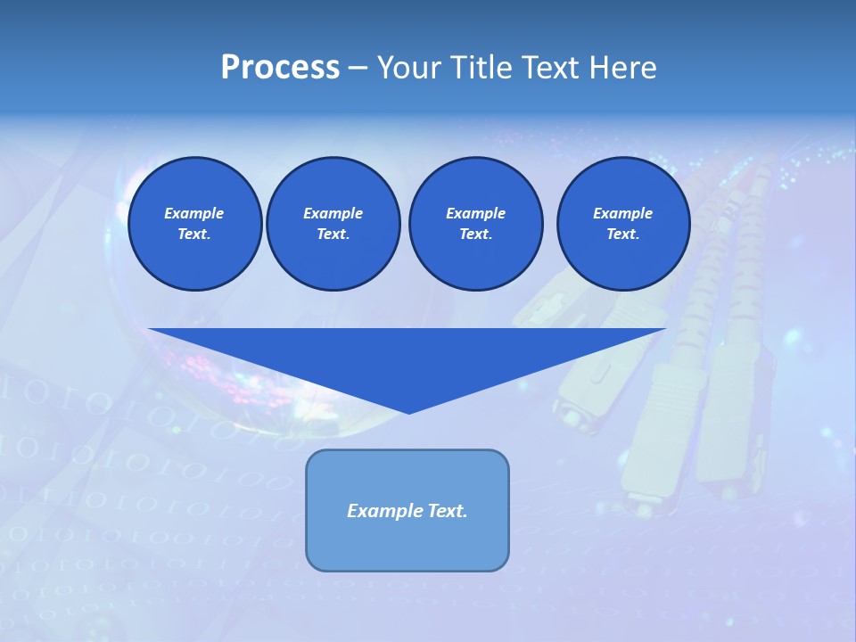 Communicate Optic Networking PowerPoint Template